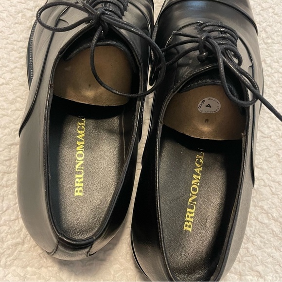 Bruno Magli Maioco Leather Oxford Dress Shoe Black Size 9.5 EUC main image 6
